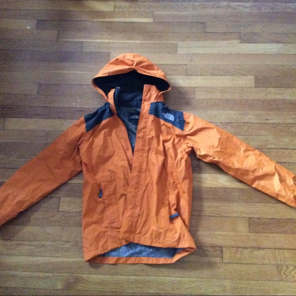 North face hooded rain jacket