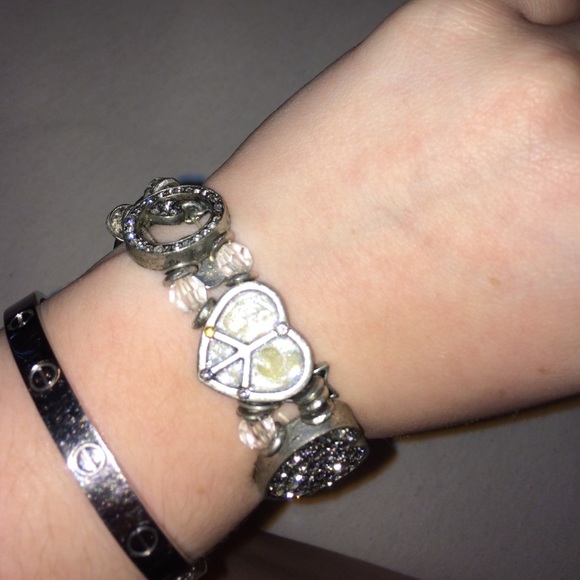 heart stretch bracelet