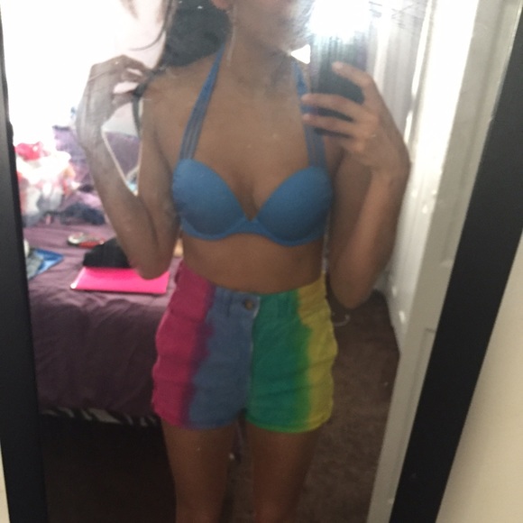 *SOLD* Blue Bombshell Bikini - Picture 3 of 3