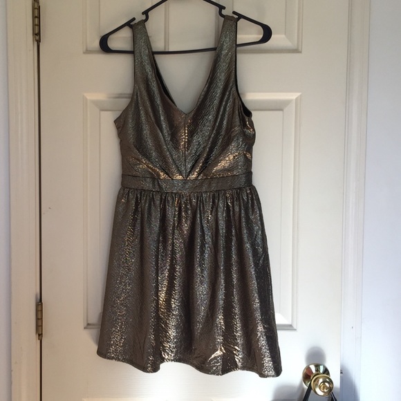 One Clothing Gold Dress