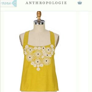Anthropologie Floreat Pasque Tank
