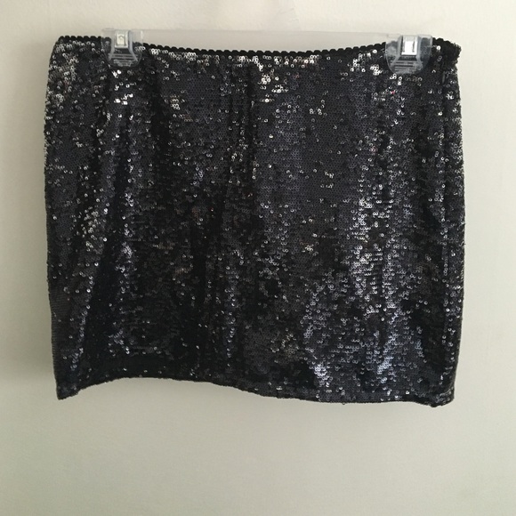 Sassy Sequin Mini Skirt