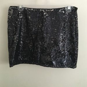 Sassy Sequin Mini Skirt