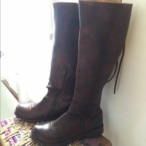 Bed|Stü Manchester Tall Leather Boots