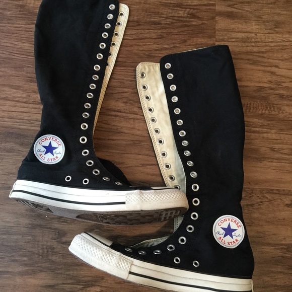 Knee high chuck Taylor's