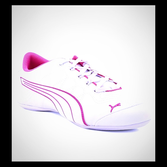 PUMA SOLELI V2 WHITE/PHLOX PURPLE PINK SNEAKER