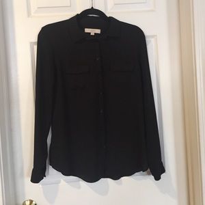 BLACK LOFT BLOUSE