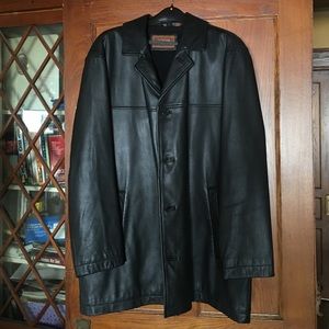 Men's leather jacket