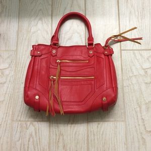 Red Steve Madden arm bag