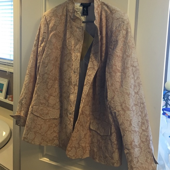 Brand new lined blazer button down.