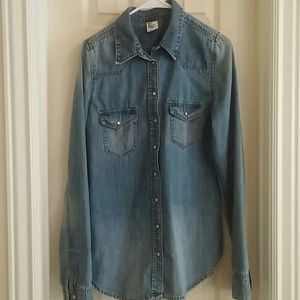 H&M Denim shirt