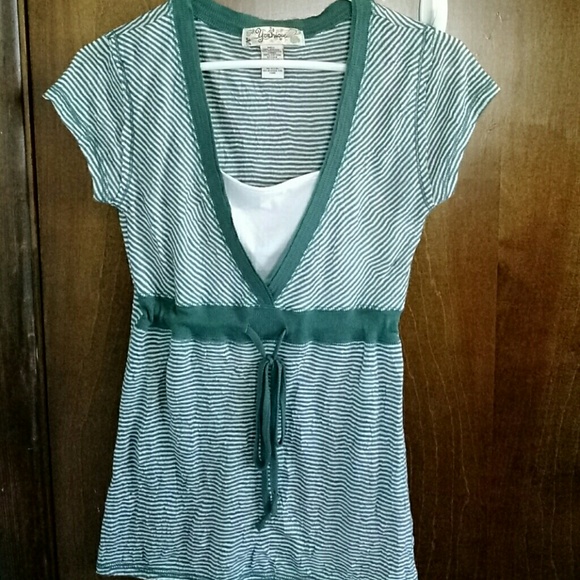 Cinched waist tee