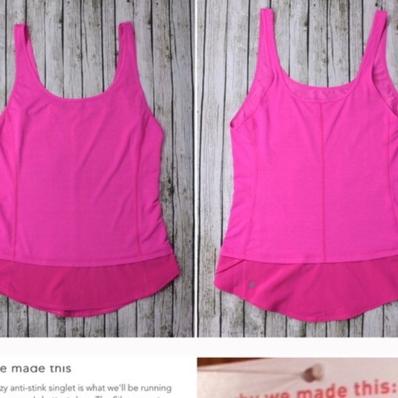 Lululemon "MOD MOVES SINGLET" Top - Picture 2 of 3