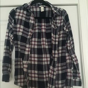 Blue, Pink, & White Flannel