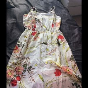 Floral print dress