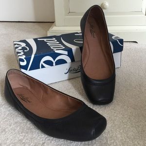 Lucky brand Santana ballet flat in black