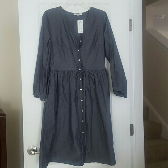 downeast basics Dresses & Skirts - 🎀NEW Chambray Denim Jean Preppy Dress