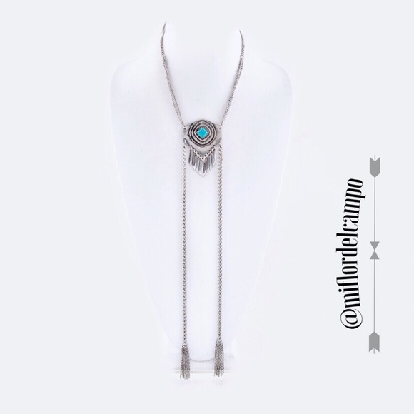 • Drop Tassel Necklace •