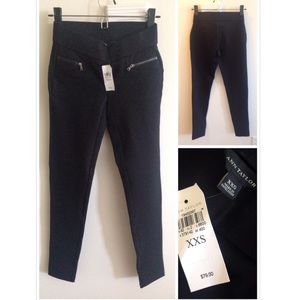 NEW Ann Taylor ZIP POCKET LEGGINGS