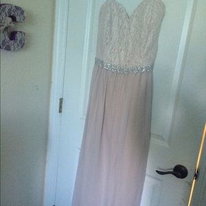 Prom dress from David's Bridal
