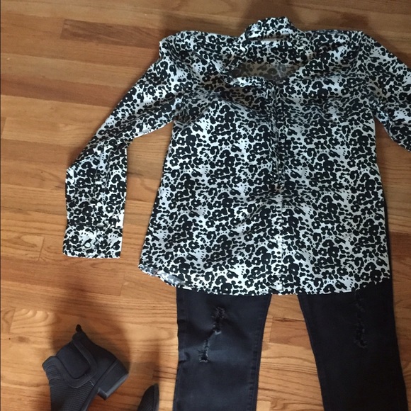 J.Crew fitted button-down shirt.