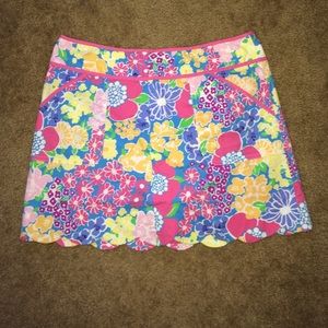 SOLD 🎀 EUC Lilly Pulitzer Scalloped skort 🎀