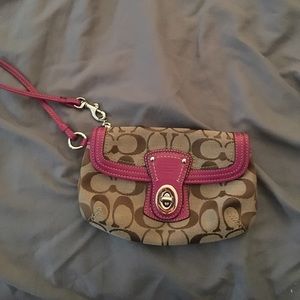 Coach wristlet
