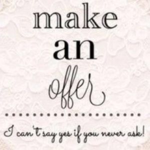 Make an offer!!!! (: