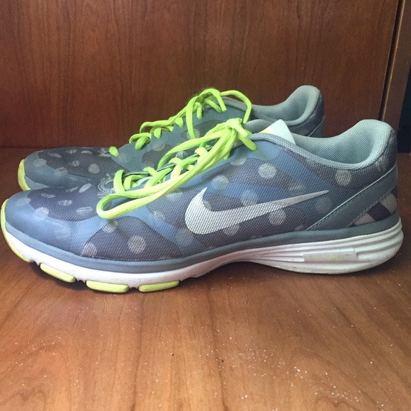 Nike polka dot women's running shoes