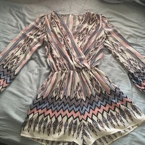 Brand new printed romper