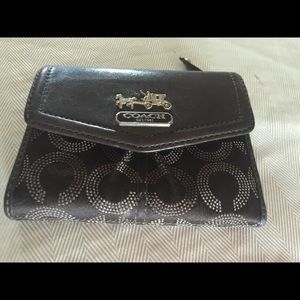 Coach brown wallet