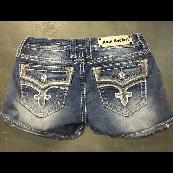 Rock Revival Ena denim shirt size 27