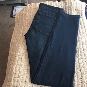 banana republic blue skinny jean