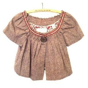 [Chelsea & Violet] Button Crop Jacket