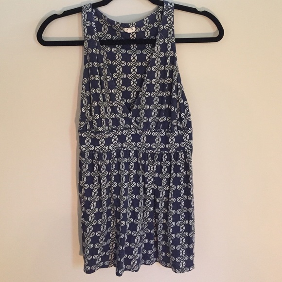 J. Crew Tops - J.Crew printed tank top