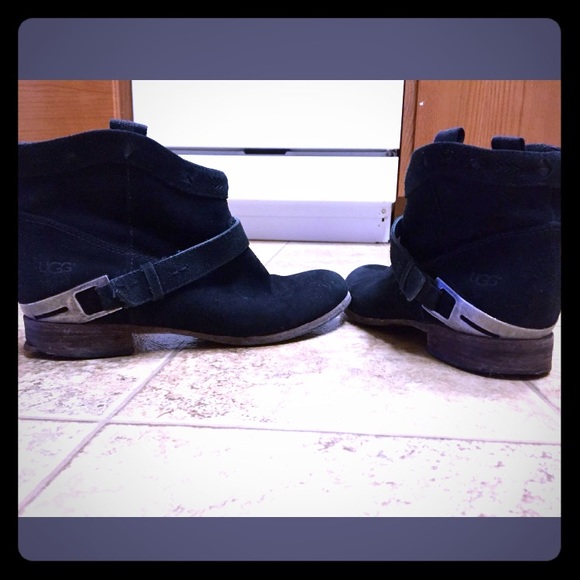 UGG Suede Ankle Boots