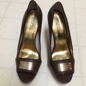 Michael, Michael Kors dark brown high heels
