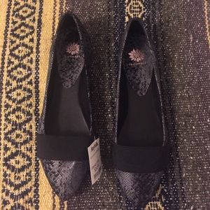 Yellowbox faux snake flats
