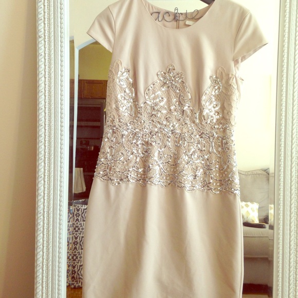 Tracy Reece blush knee length dress