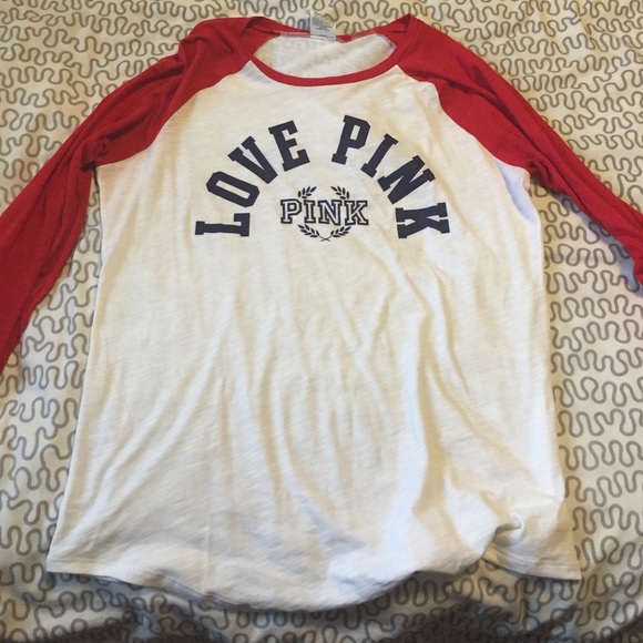 VS Pink baseball tee NWOT