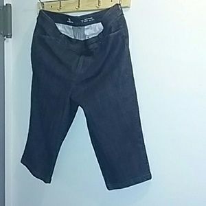 Liz Claiborne Slim Power Crop Jeans Size 20W