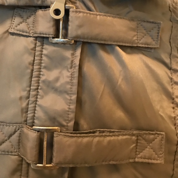 Miss me Green Bomber Puffer Jacket Medium - Picture 7 of 8