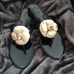 Chanel Jelly Sandals