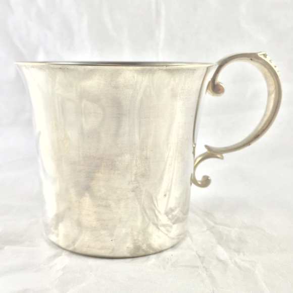 Sterling silver antique cup - Picture 1 of 4