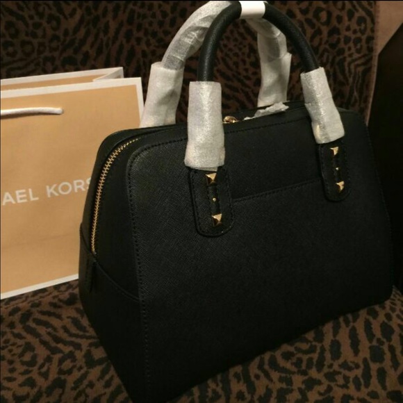 Michael Kors Studded Satchel New With Tags - Picture 3 of 4