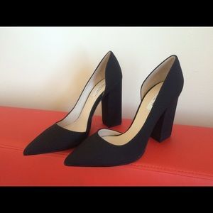 ❌SOLD❌ Emerson Fry D'Orsay Heels (Black)