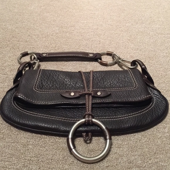 Brown Leather Shoulder Bag