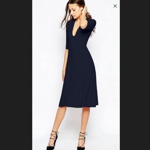 ASOS extra plunge dress