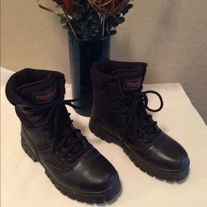 Motorcycle Ankle Boot -Black