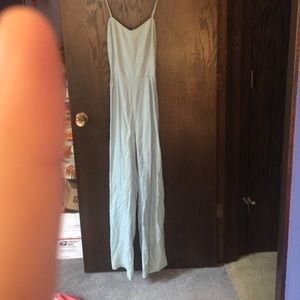 Jean Material Jumpsuit